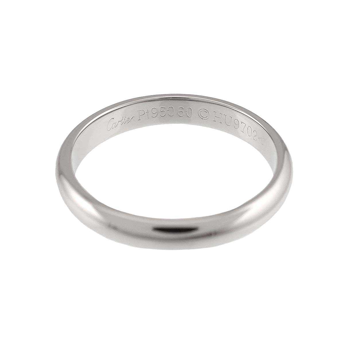 Classic Ring Platinum Size60 9(US)