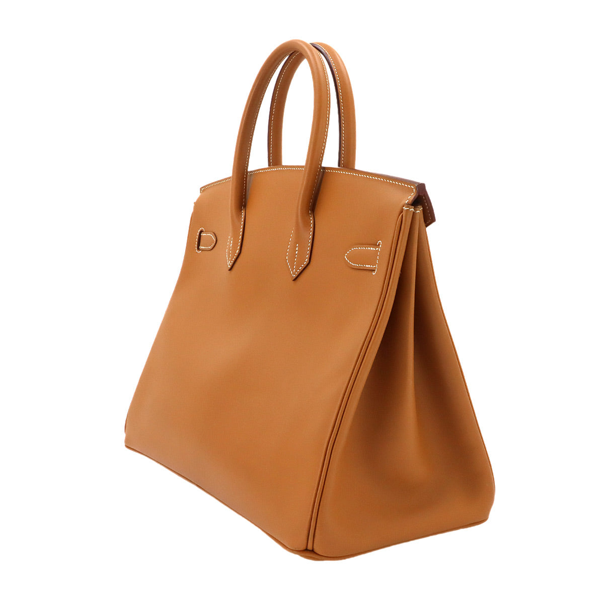 Birkin 35 Barenia Natural Hand Bag Purse 90338527