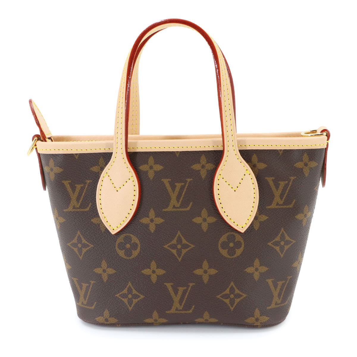 Monogram Neverfull BB Tote Shoulder Bag Brown M46705