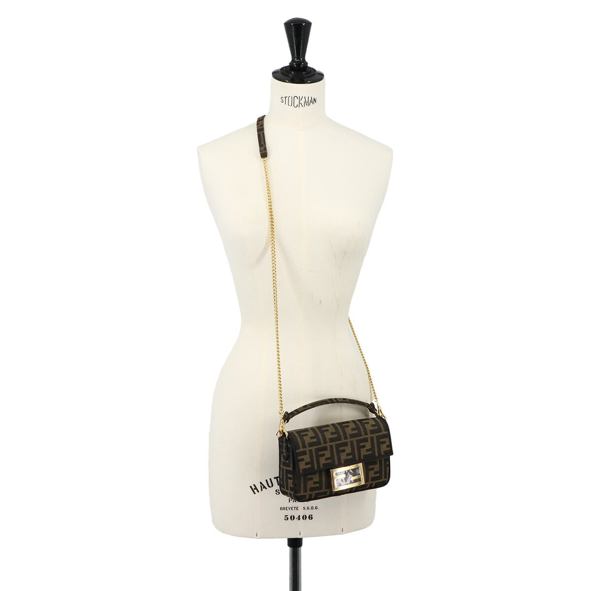 Zucca Mini Mamma Baguette Hand Shoulder Bag Canvas 8BS017