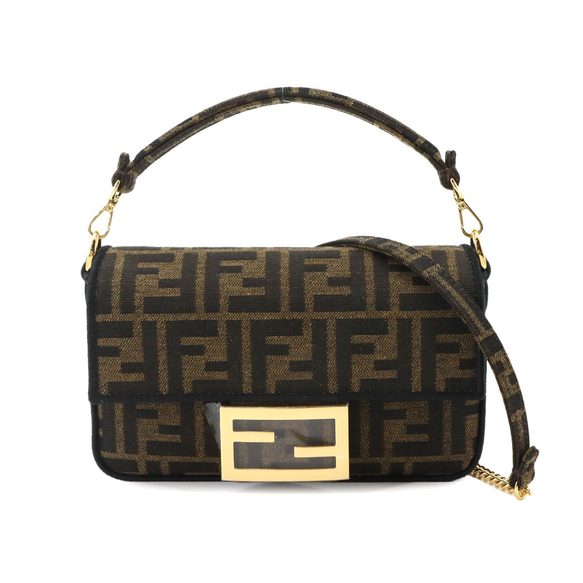 Zucca Mini Mamma Baguette Hand Shoulder Bag Canvas 8BS017