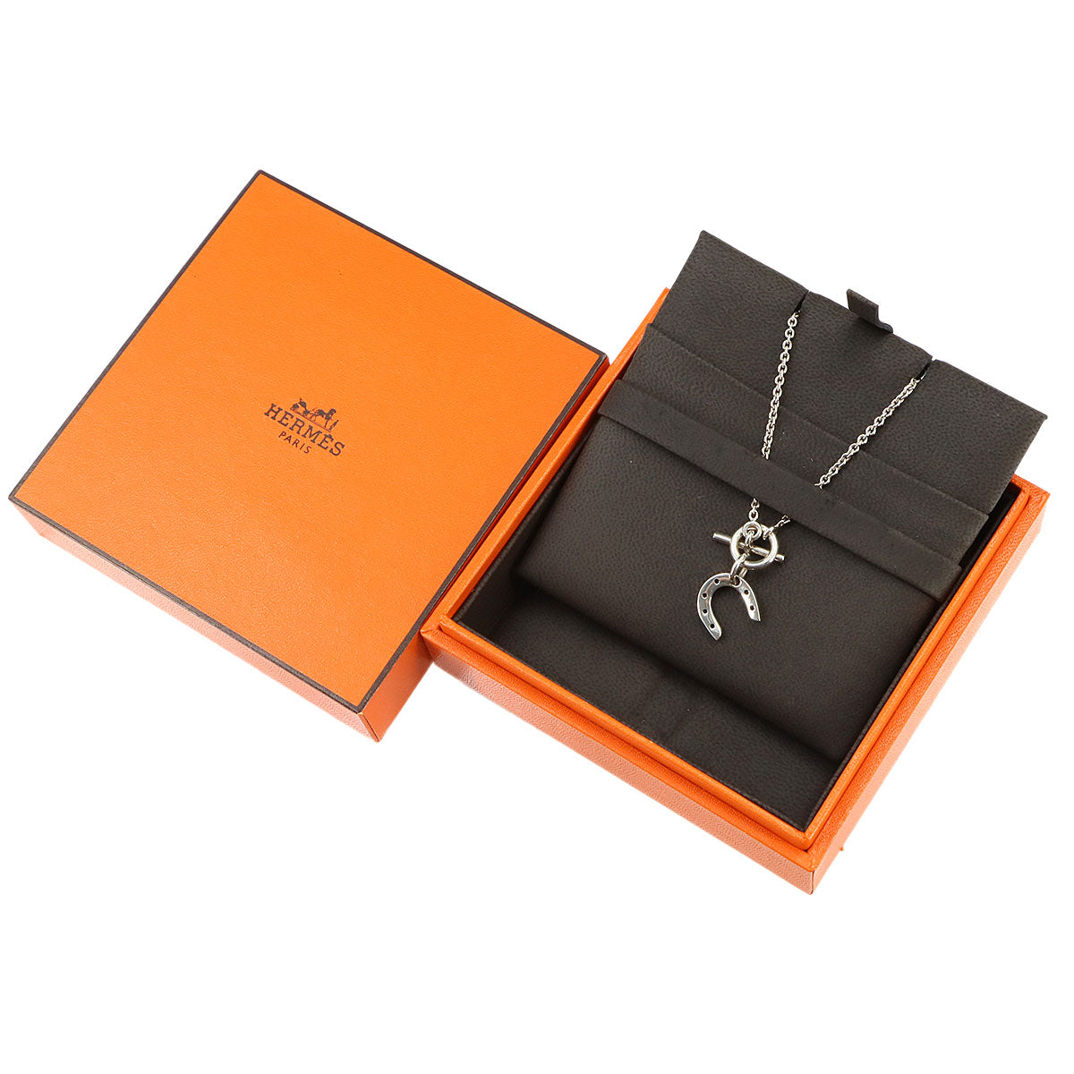 Horseshoe Necklace Silver SV 925 Accessory