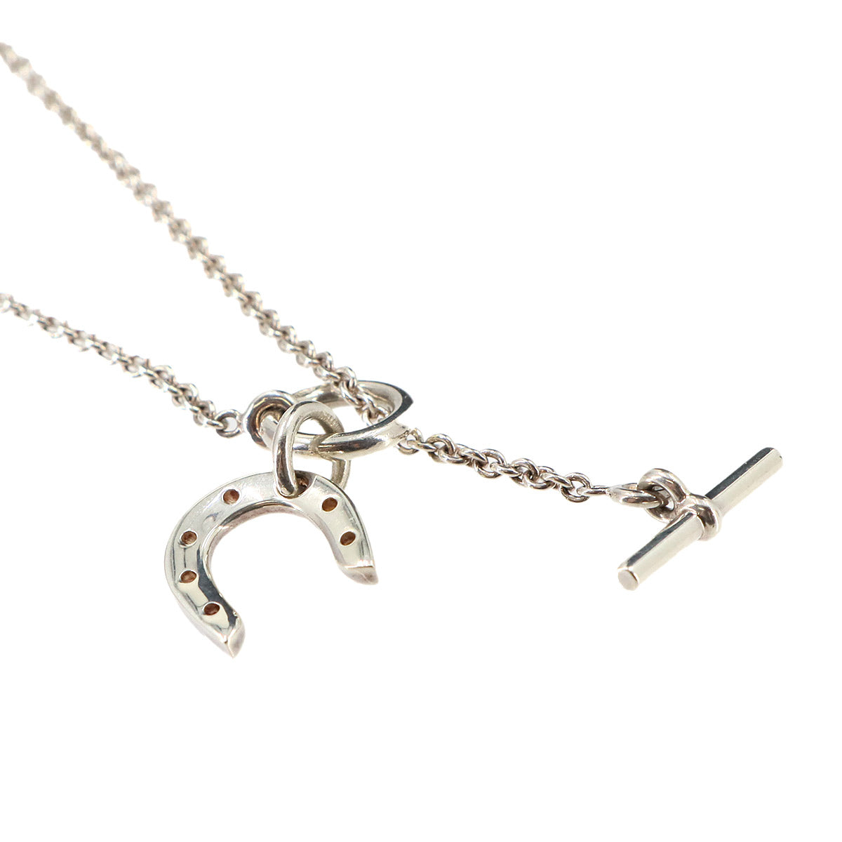 Horseshoe Necklace Silver SV 925 Accessory