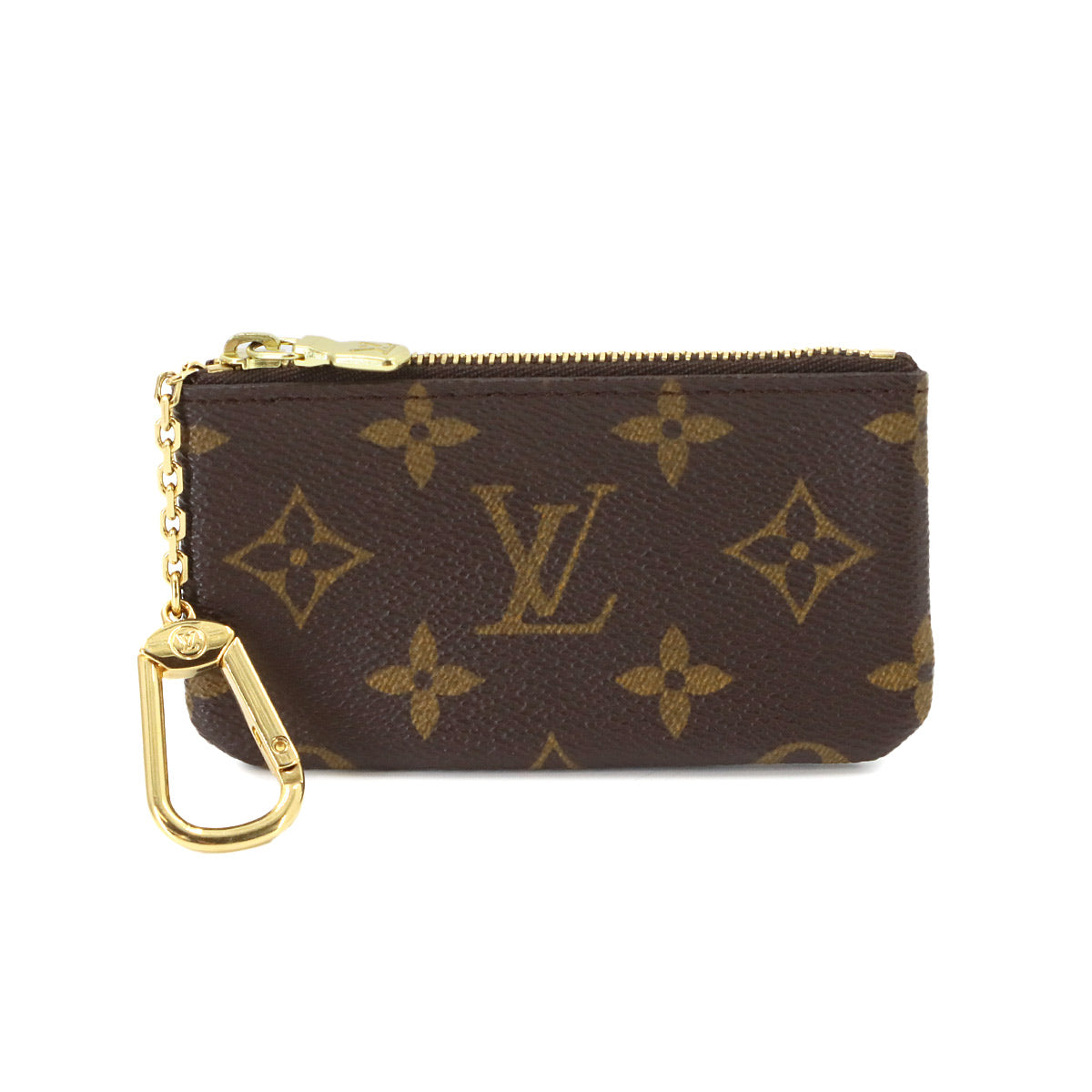Monogram Pochette Cles Coin Case Purse Brown M62650