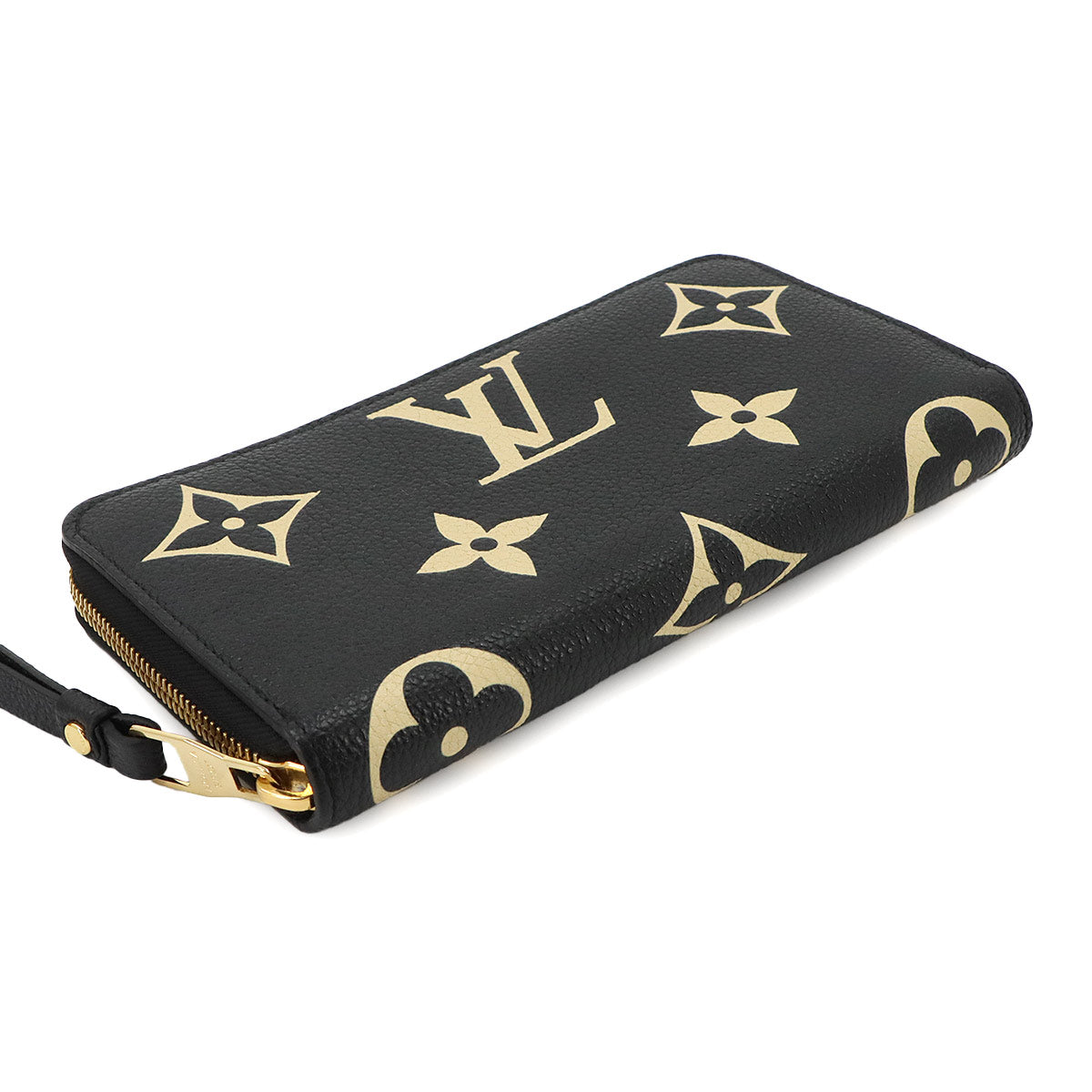 Bicolor Monogram Empreinte Zippy Wallet Leather M80481