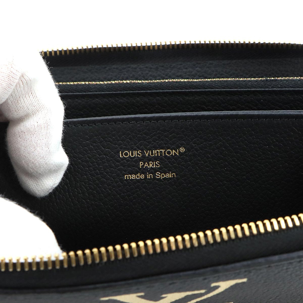 Bicolor Monogram Empreinte Zippy Wallet Leather M80481