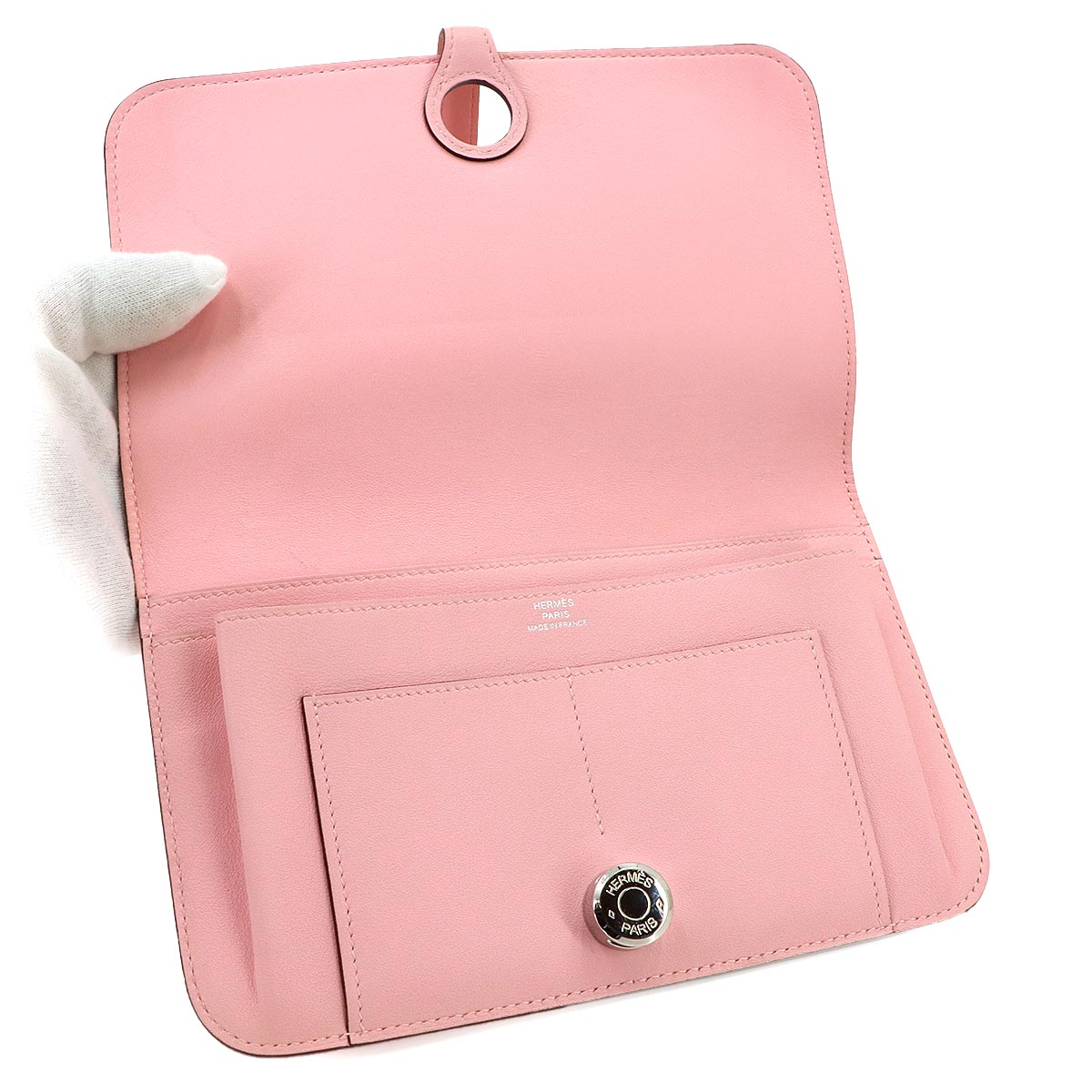 Dogon GM Long Wallet Swift Rose Sakura Duo Purse