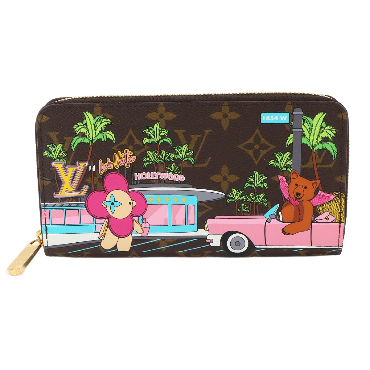 Monogram Vivienne Zippy Wallet Brown M80857 Purse