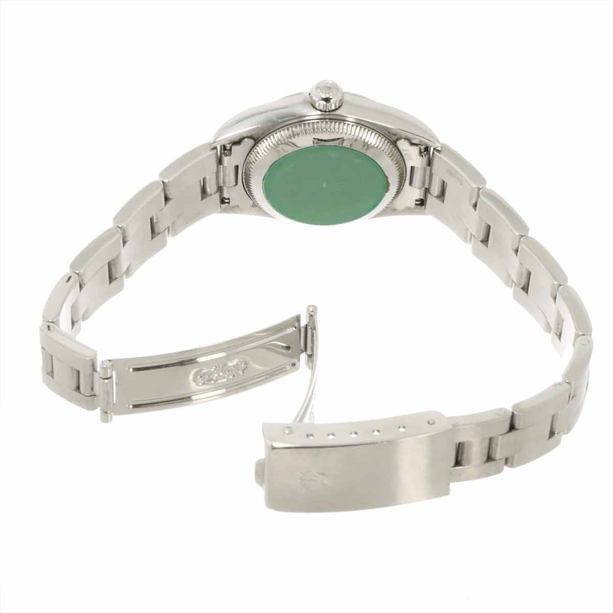 Oyster Perpetual 76080 Serial A Automatic Black Dial Ladies