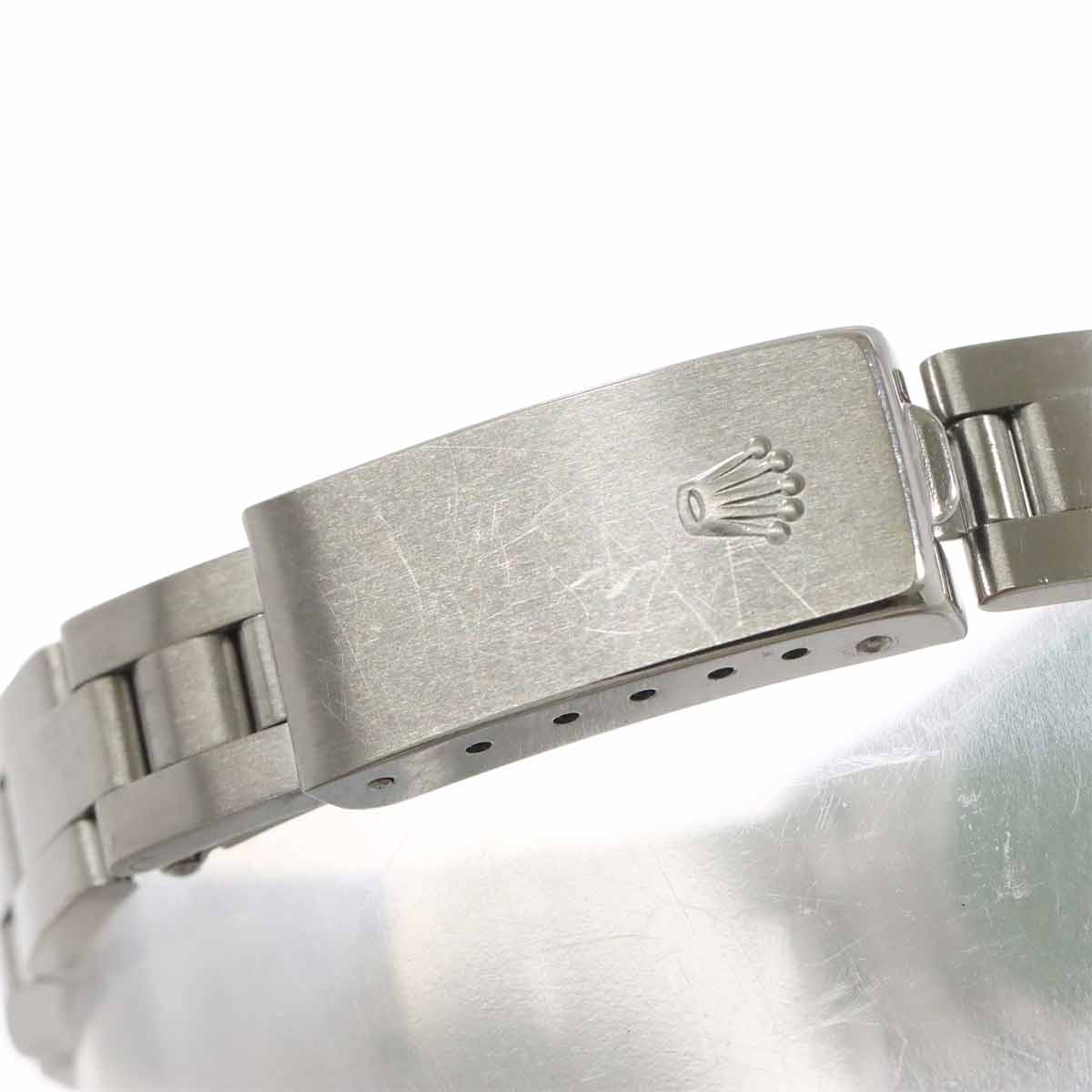 Oyster Perpetual 76080 Serial A Automatic Black Dial Ladies