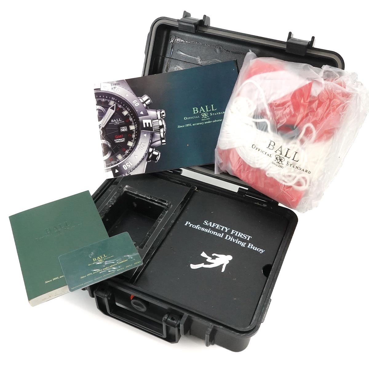 Engineer Hydrocarbon DeepQUEST DM3000 Silver Dial Mens