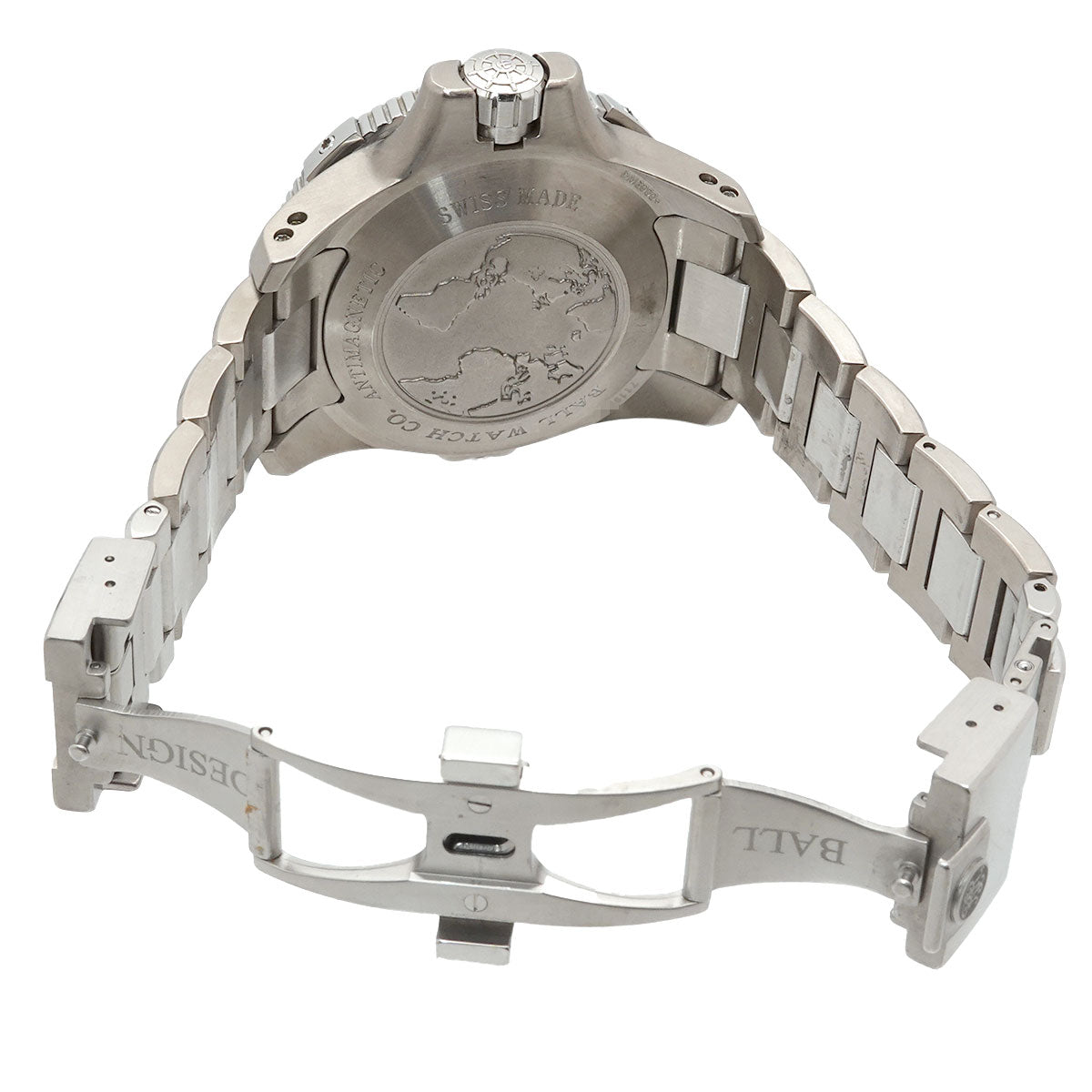 Engineer Hydrocarbon DeepQUEST DM3000 Silver Dial Mens