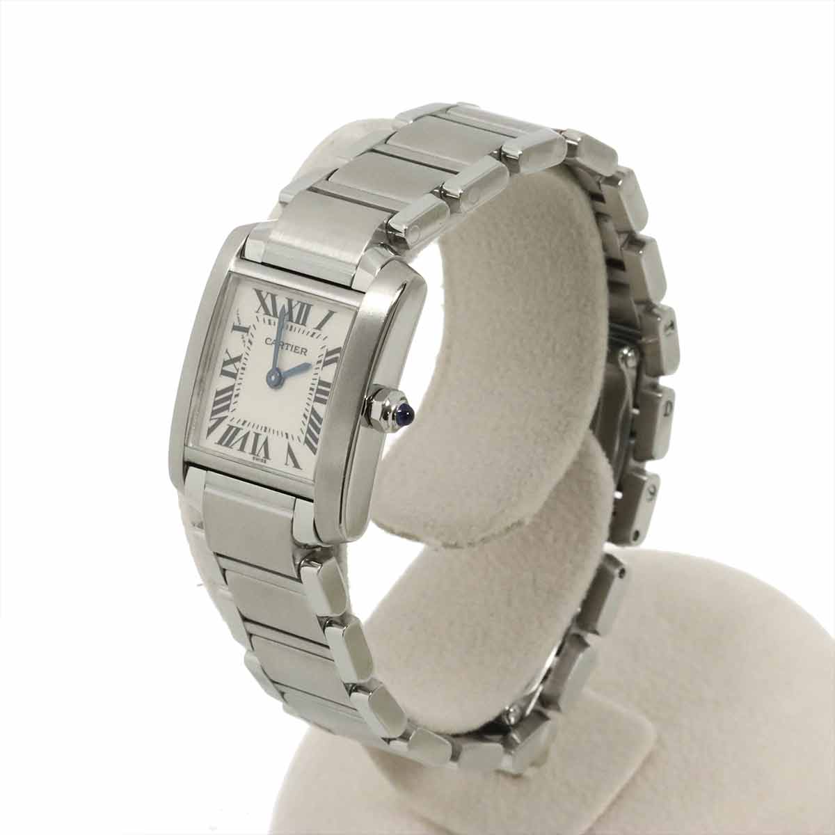 Tank Francaise SM W51008Q3 Quartz Cream Dial Ladies Watch