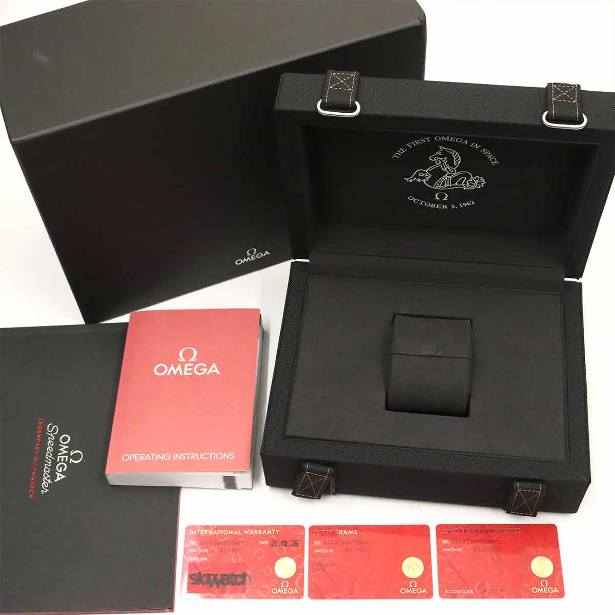 Speedmaster Chronograph 310 32 40 50 06 001 Black Dial Mens