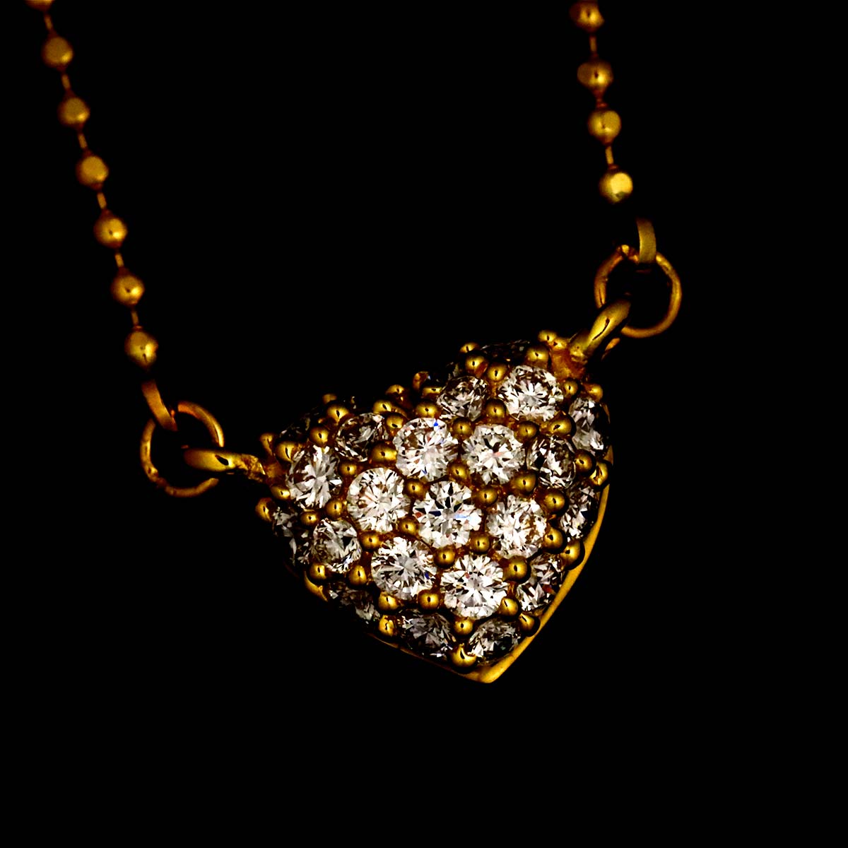 PERLITA Diamond 0.20ct Necklace 18K YG 750