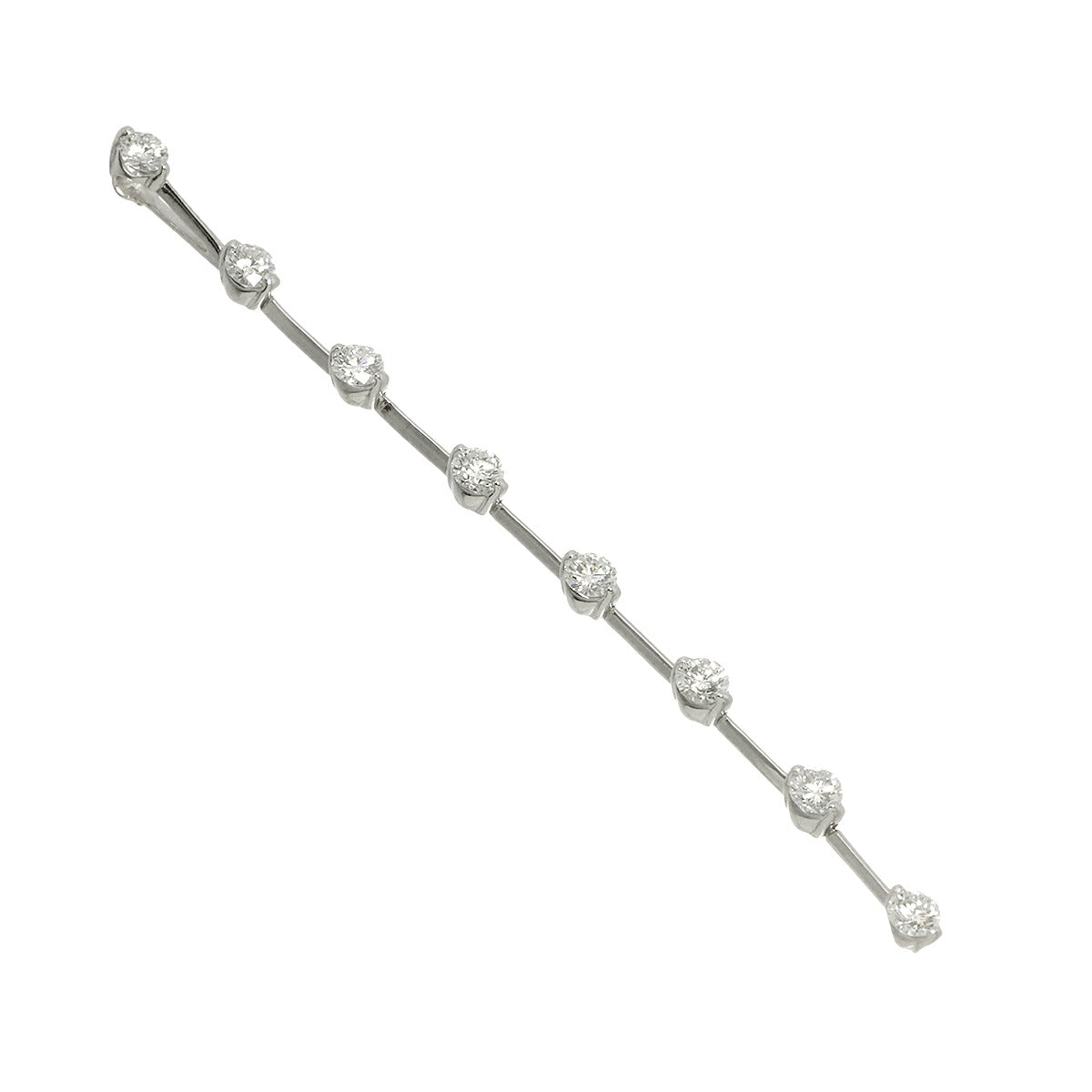Diamond 1.00ct Pendant Top K18 WG 750
