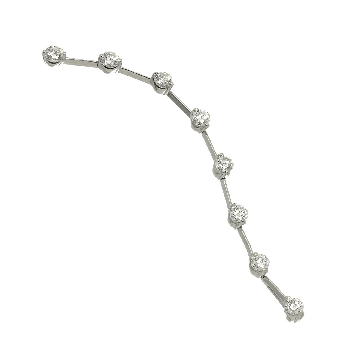 Diamond 1.00ct Pendant Top K18 WG 750
