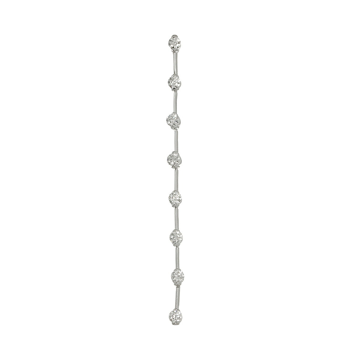 Diamond 1.00ct Pendant Top K18 WG 750