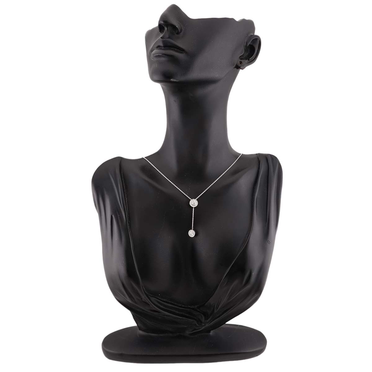Diamond 0.18/0.139ct Necklace Pt