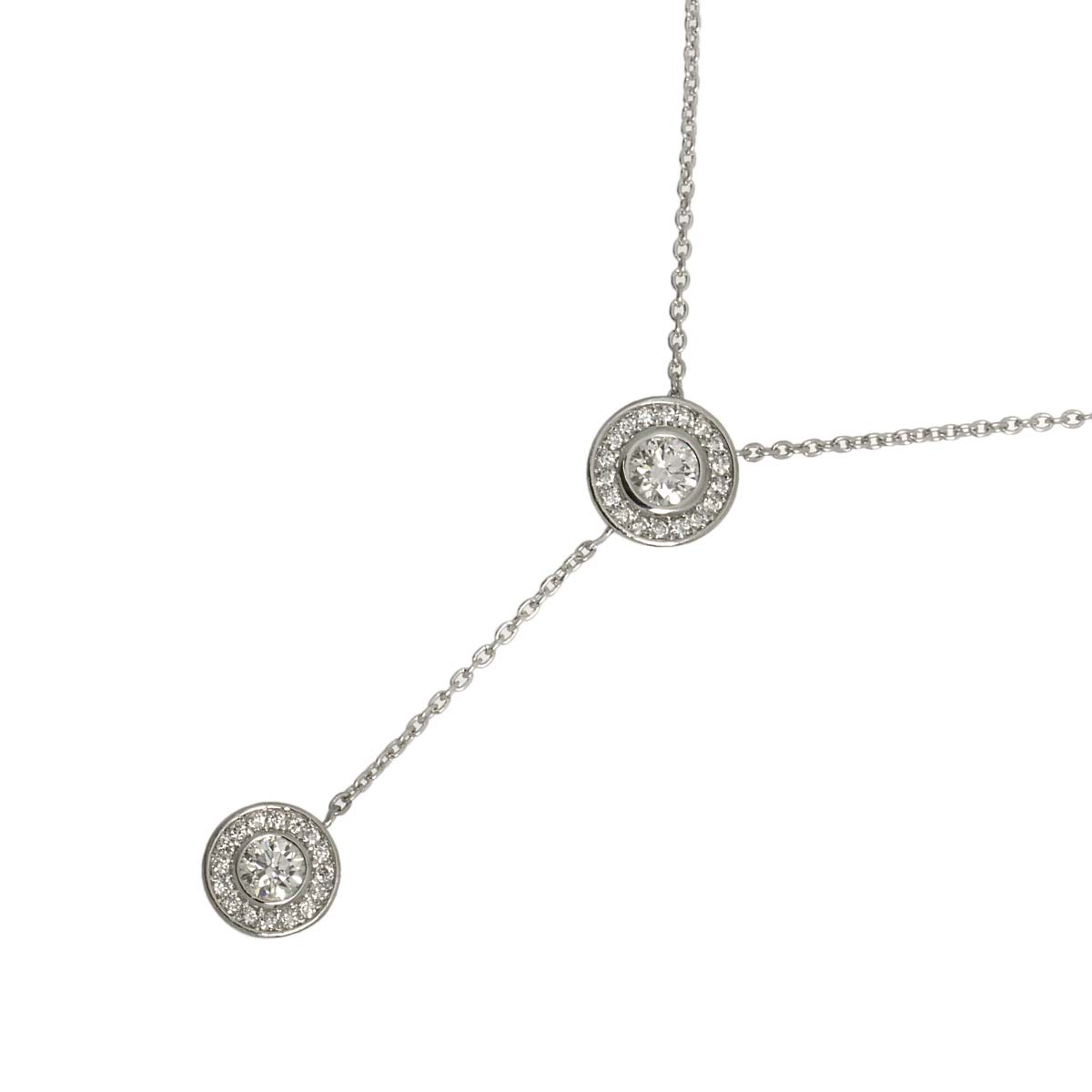 Diamond 0.18/0.139ct Necklace Pt