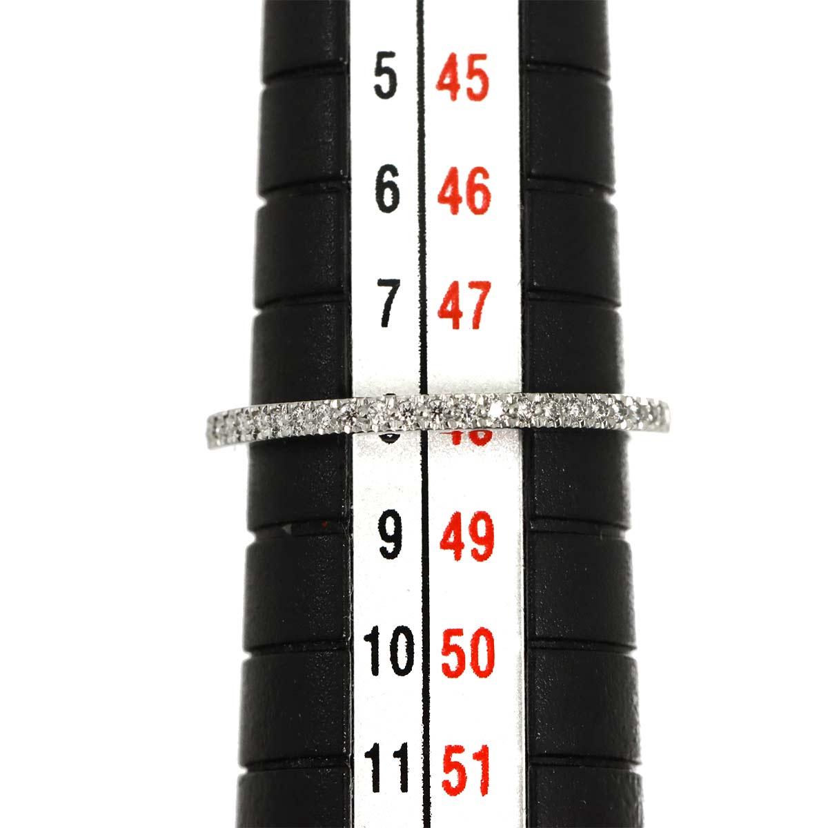 Full Diamond Ring Pt Platinum Size4.5(US)