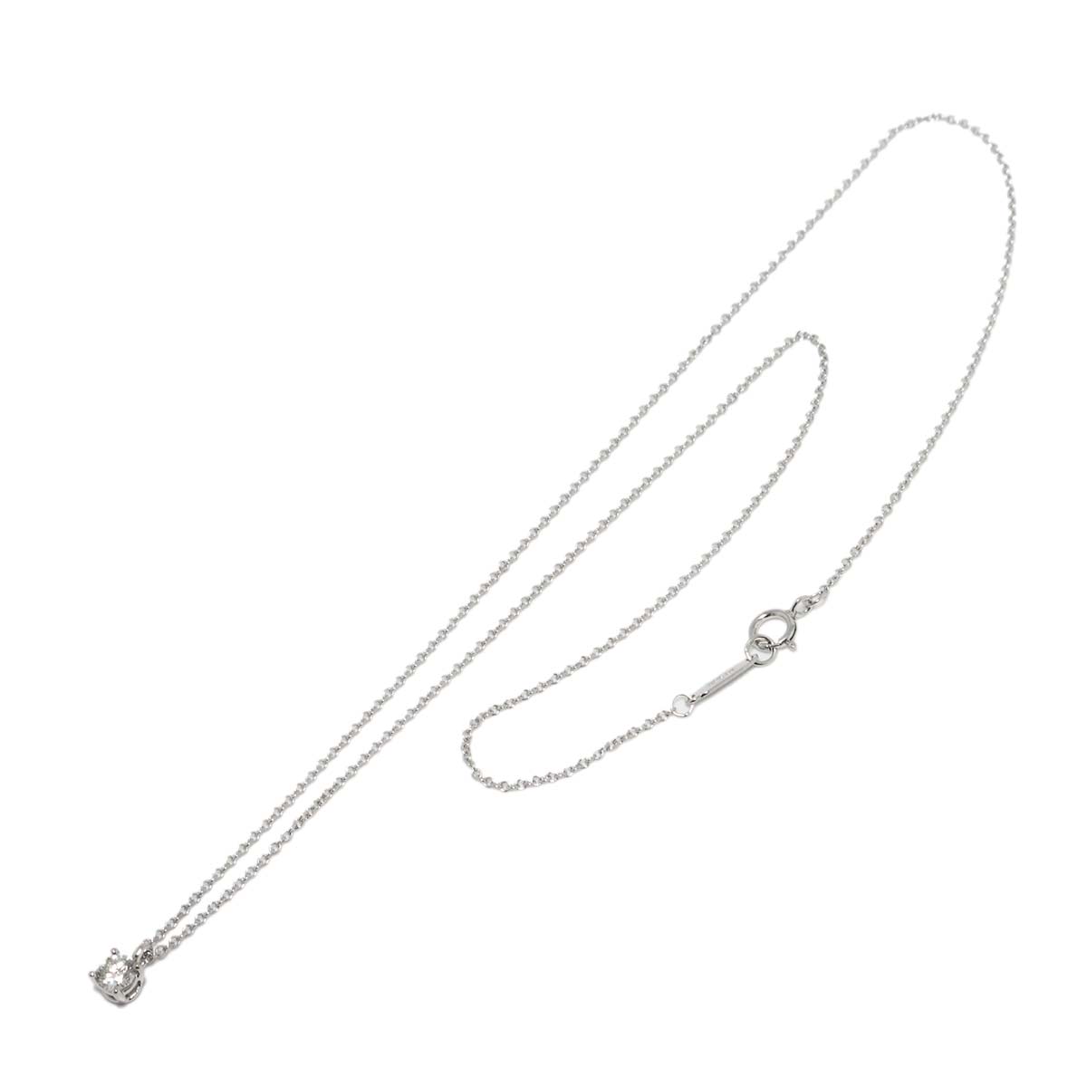 Diamond 0.24ct F/VVS2/EX Necklace Platinum
