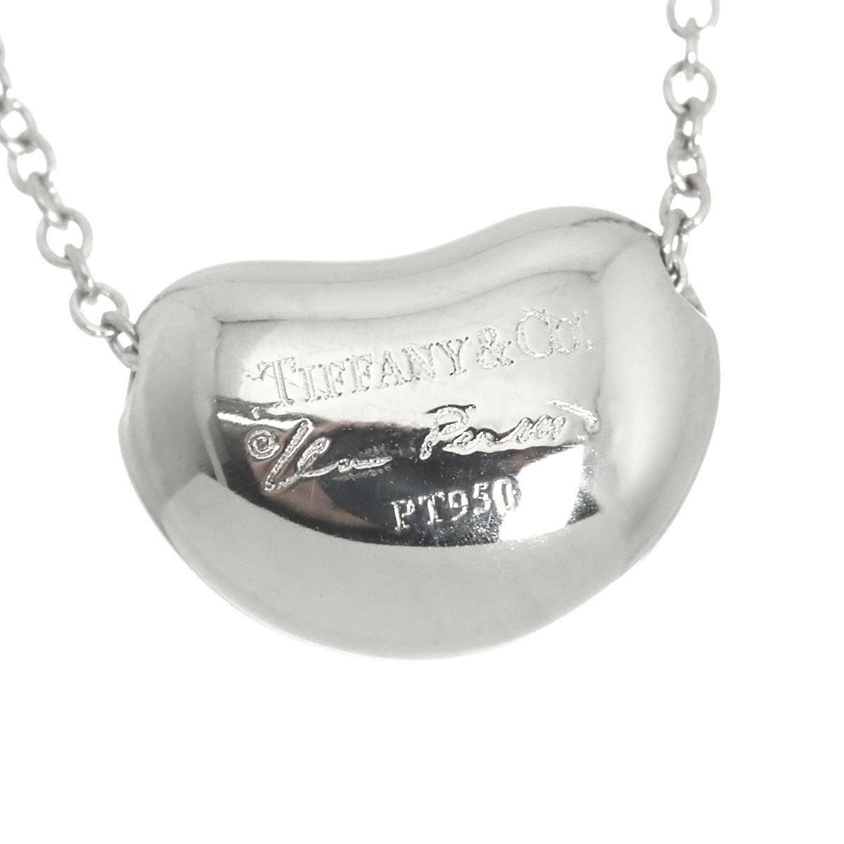 Bean Necklace Platinum