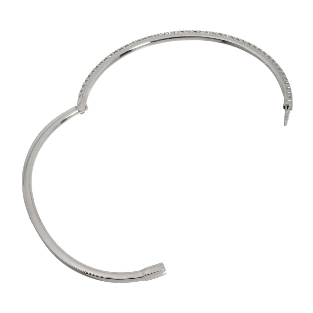 Metro Diamond Bracelet 18K White Gold 750