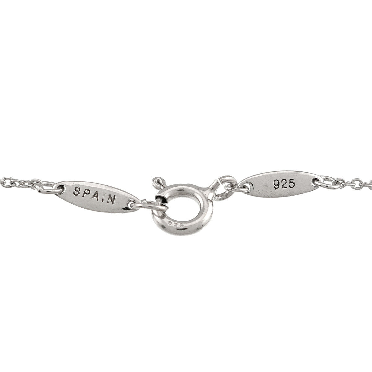 Open Heart Necklace Silver 925