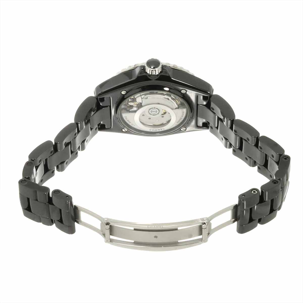 J12 H5697 Automatic Date Black Dial Mens Watch