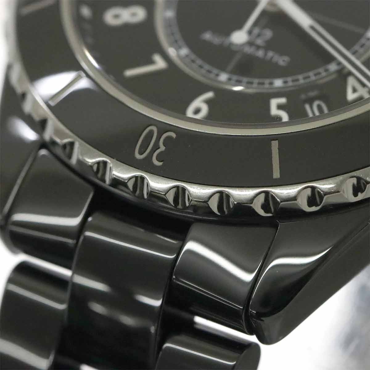 J12 H5697 Automatic Date Black Dial Mens Watch