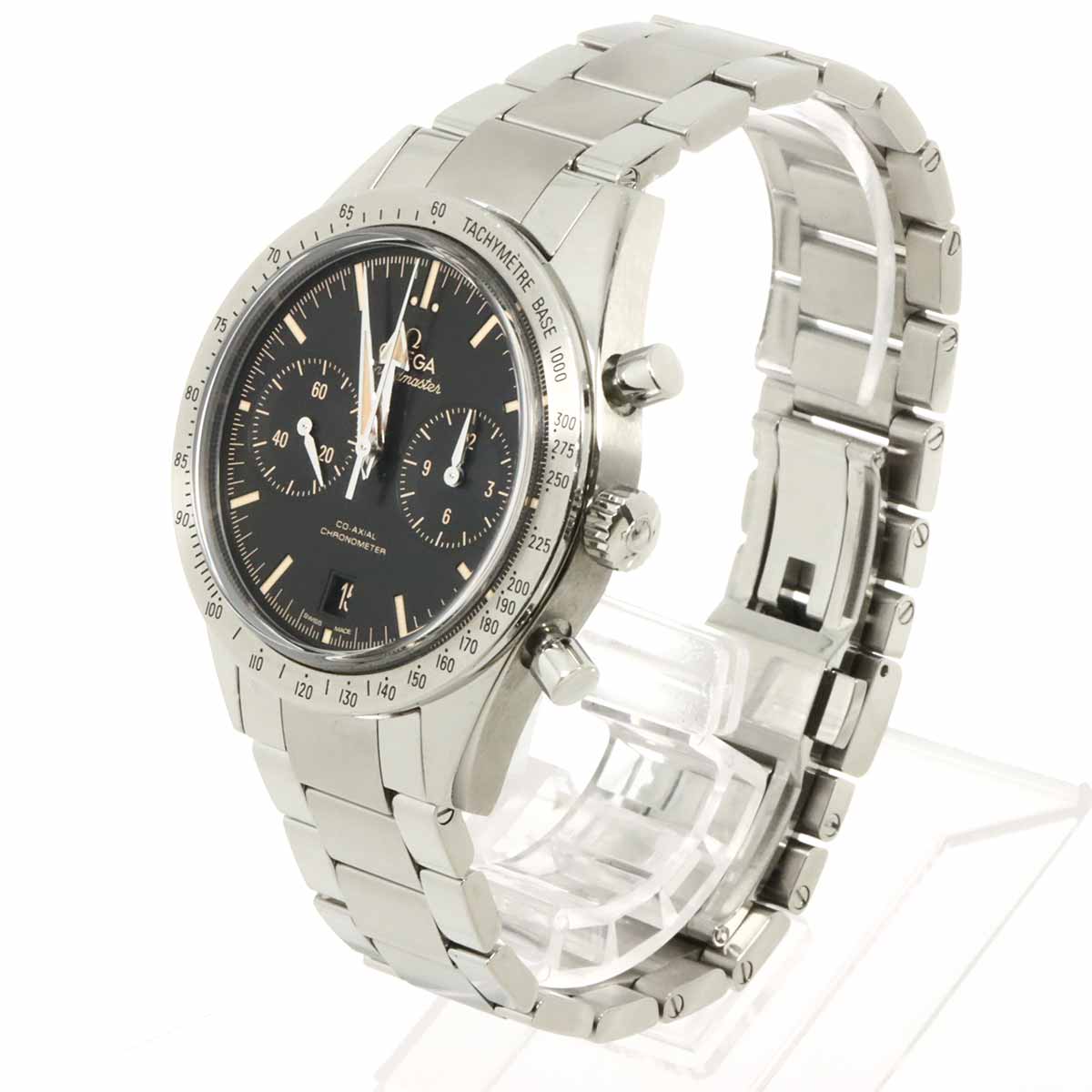 Speedmaster 57 331 10 42 51 01 002 Date Crhronograph black Dial