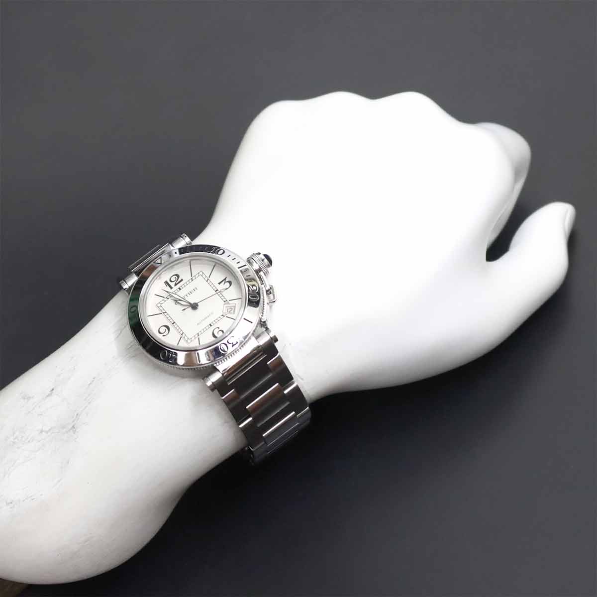 Pasha Seatimer W31080M7 Automatic Date Silver Dial Mens Watch