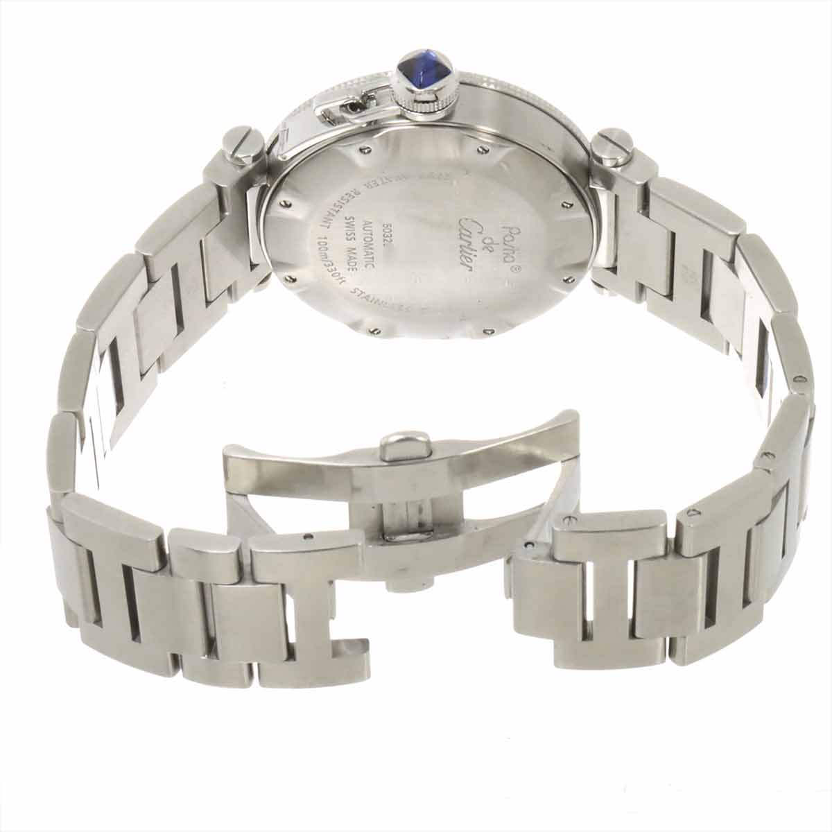 Pasha Seatimer W31080M7 Automatic Date Silver Dial Mens Watch