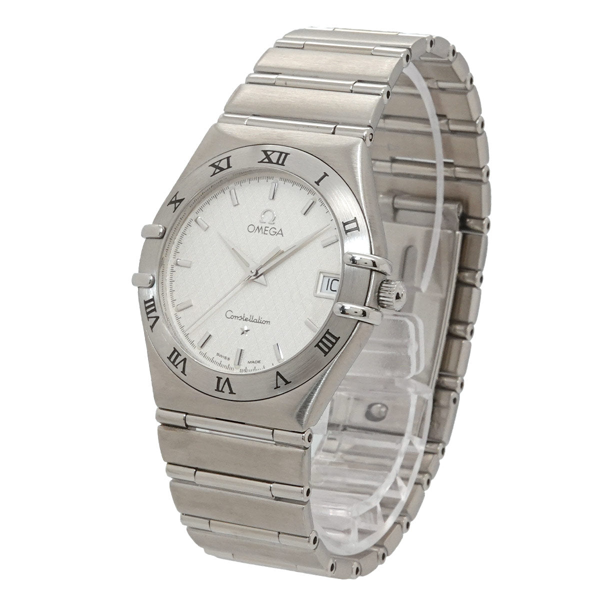 Constellation 1512 30 Quartz Date Silver Dial Mens Watch