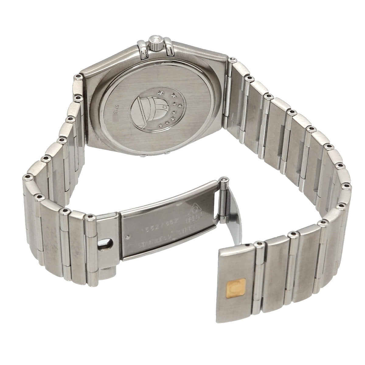 Constellation 1512 30 Quartz Date Silver Dial Mens Watch