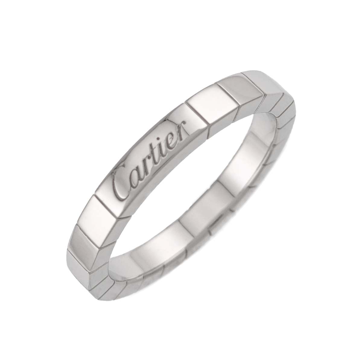 Laniere Ring 18K White Gold 750 Size58 8-8.25(US)