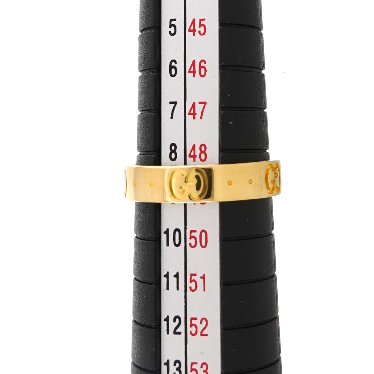 Icon Ring 18K Yellow Gold 750 Size9 4.5-4.75(US)