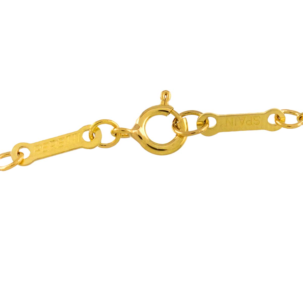 Open Heart Necklace 18K Yellow Gold 750