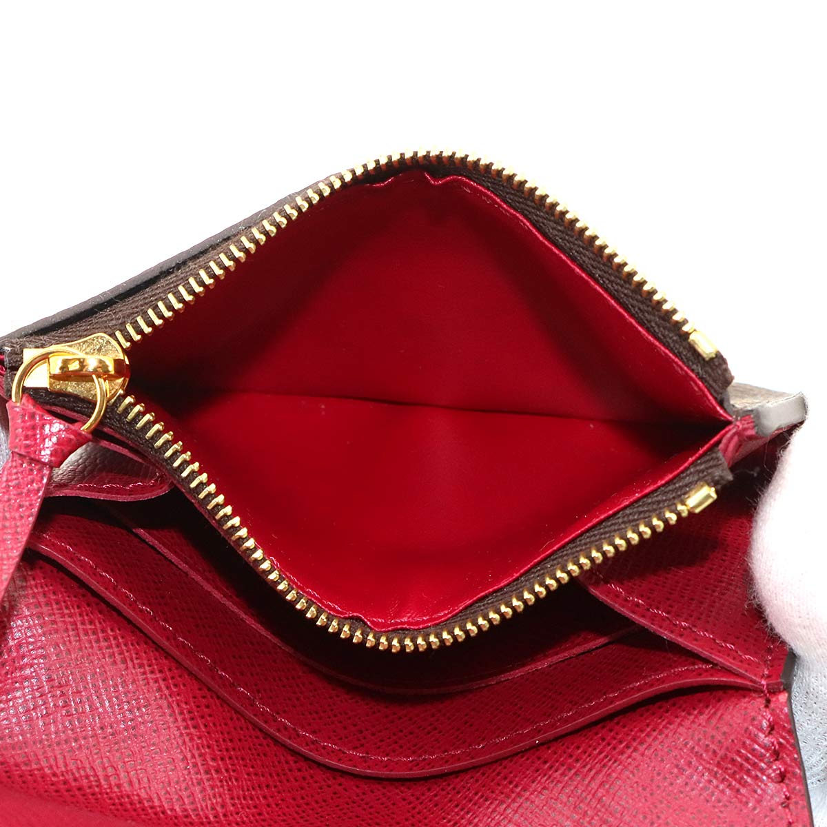Monogram Rosalie Coin Purse Brown Fusha M41939