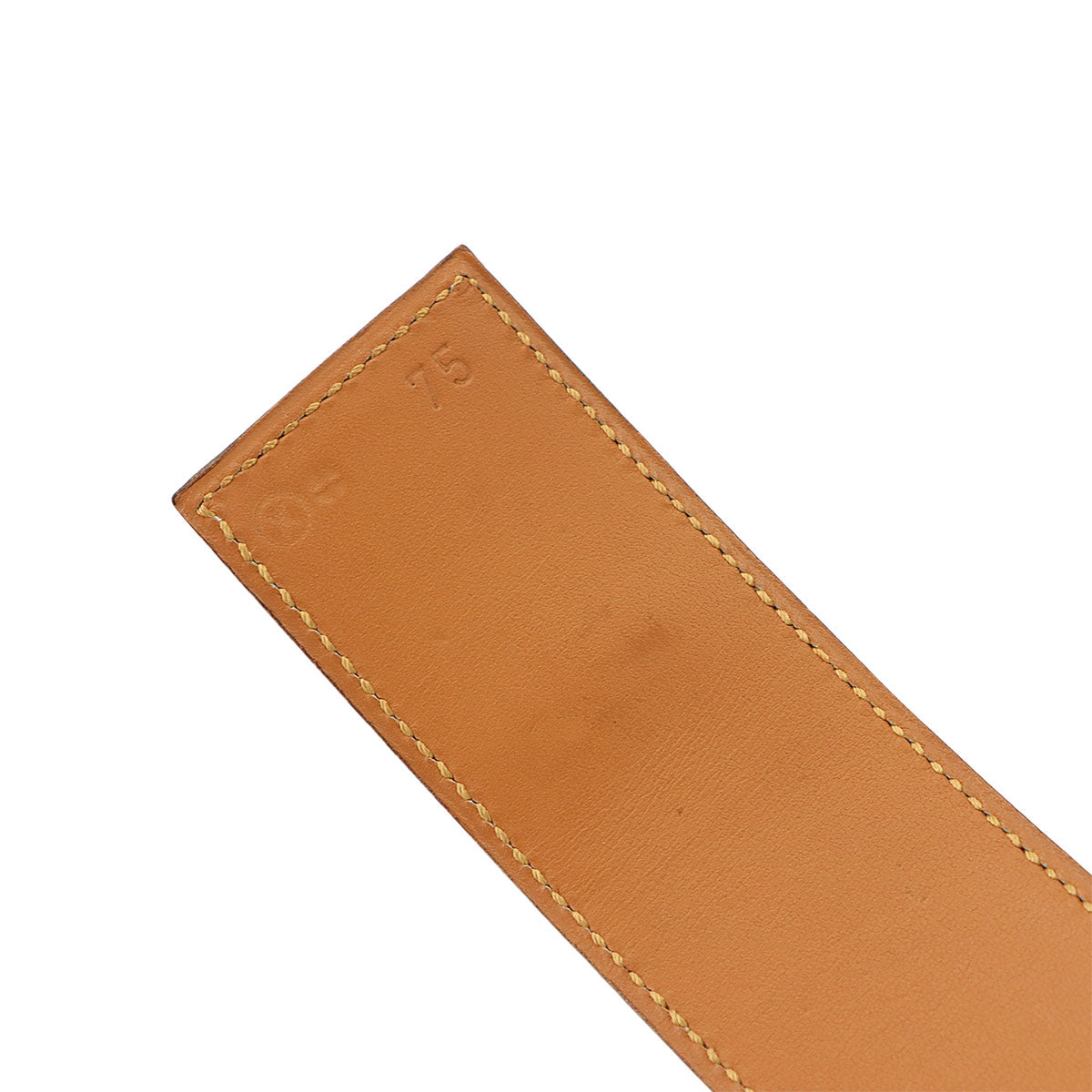 Collier de Chien Medor Belt Couchevel Epsom Gold 75