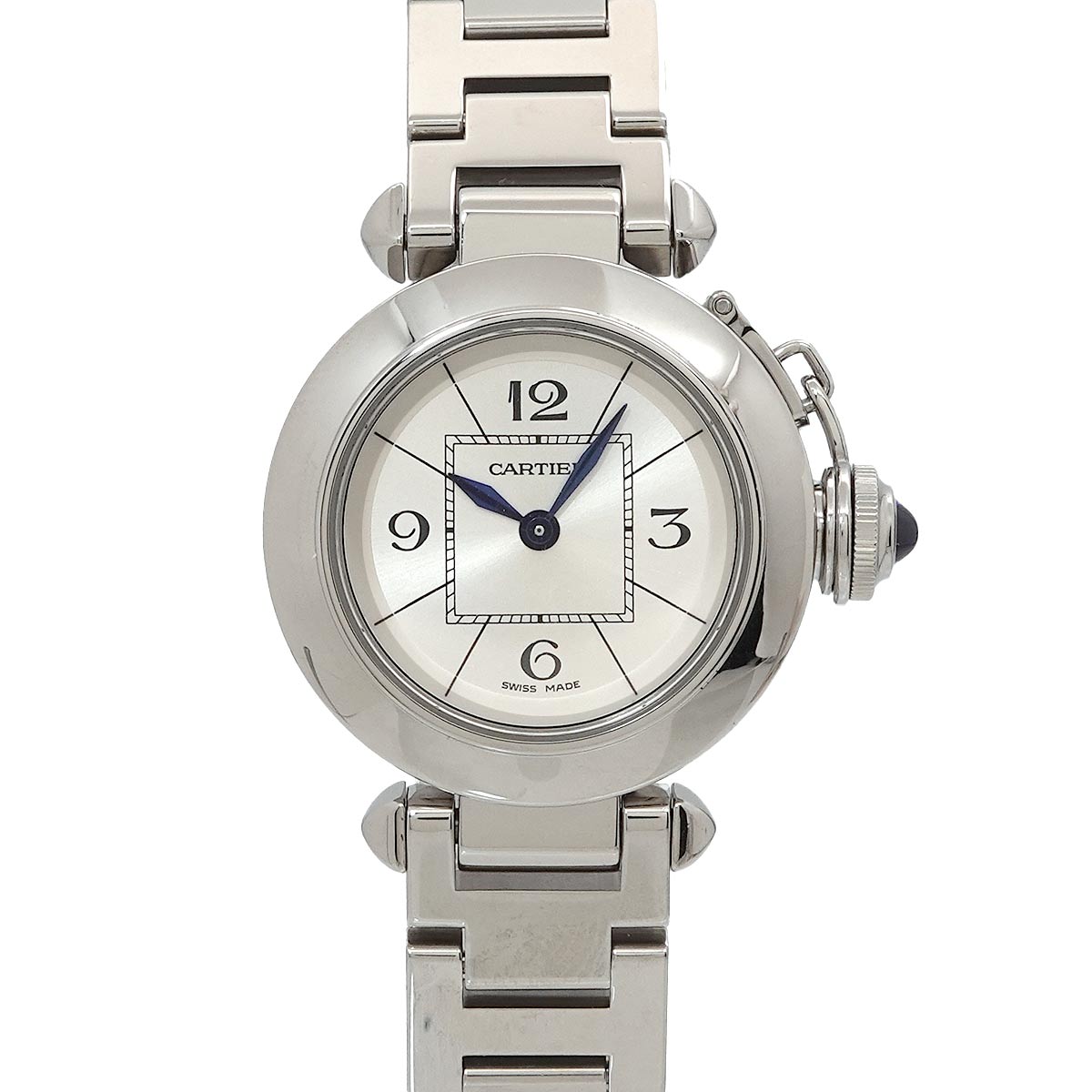 Miss Pasha W3140007 Quartz Silver Dial Ladies Wrist Watch