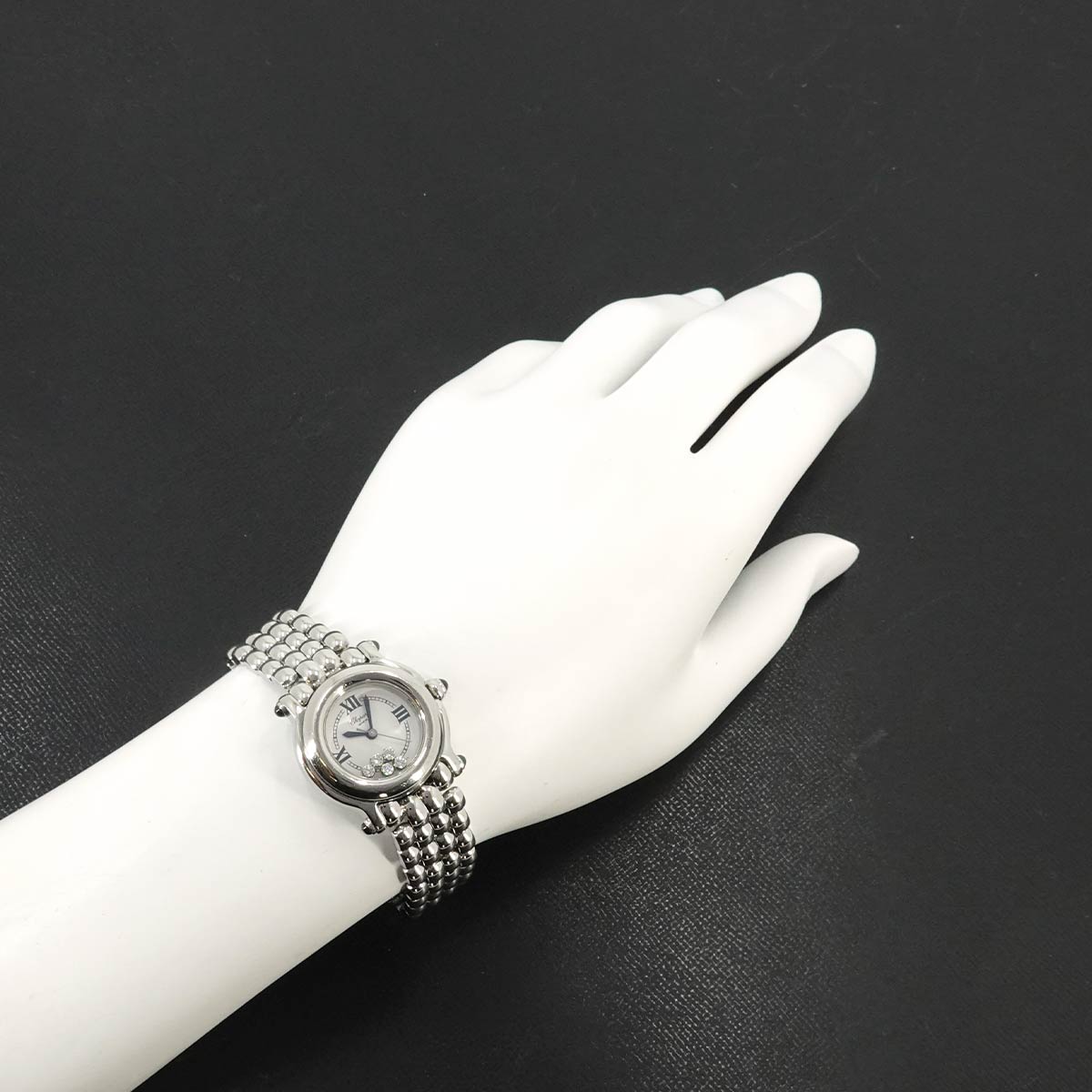 Happy Sports 27 8245 23 5P Diamond White Dial Ledies Watch