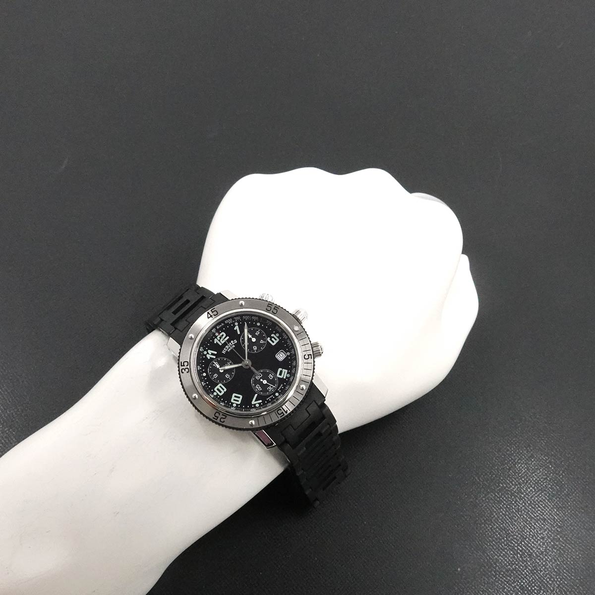 Clipper Diver Chronograph CL2 915 Black Dial Mens Watch
