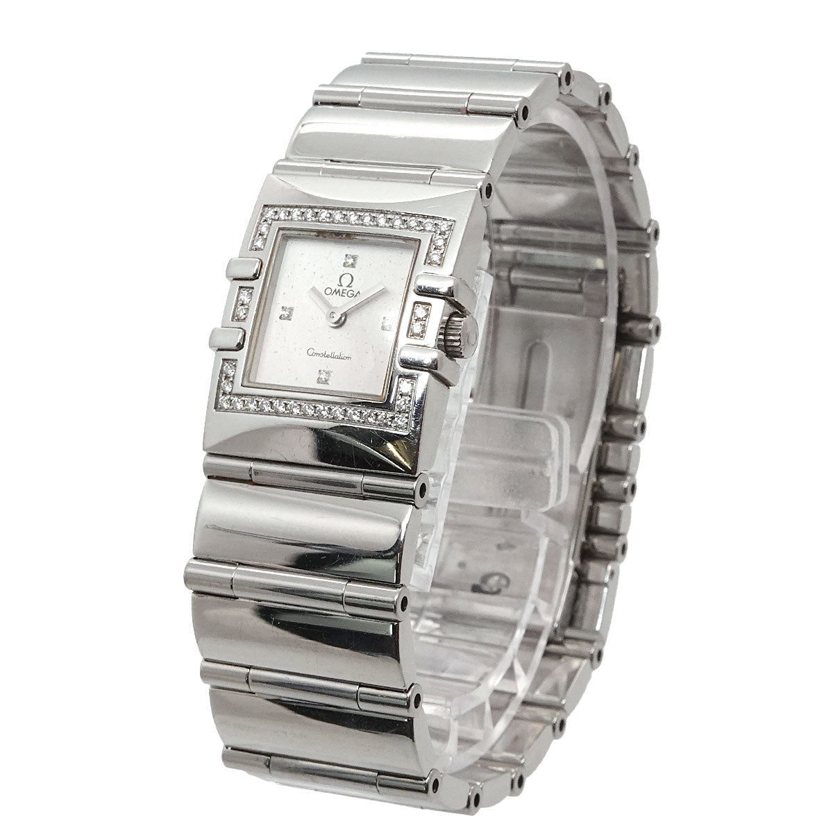Constellation Quadra 1528 36 Quartz Silver Dial Ladies Watch