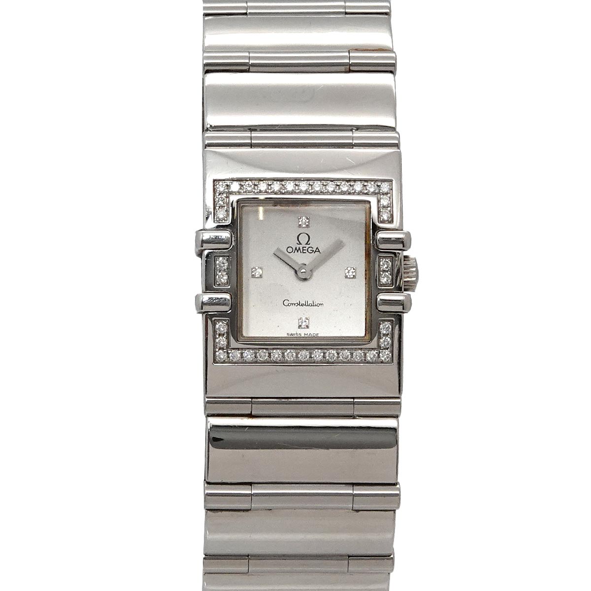 Constellation Quadra 1528 36 Quartz Silver Dial Ladies Watch