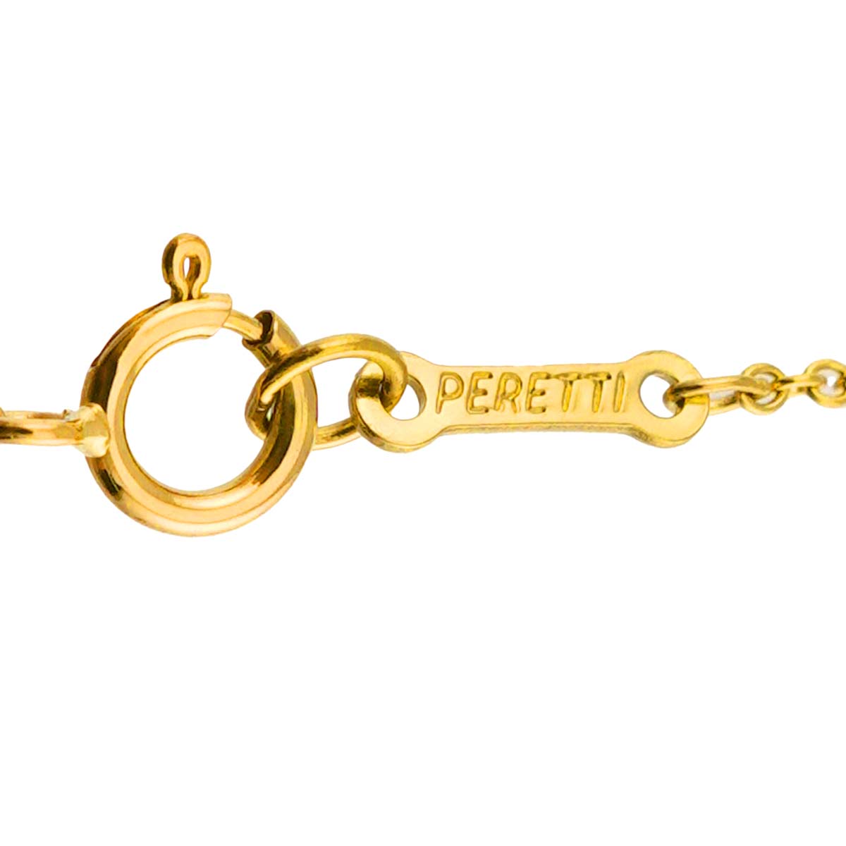 Bean Necklace 18K Yellow Gold 750