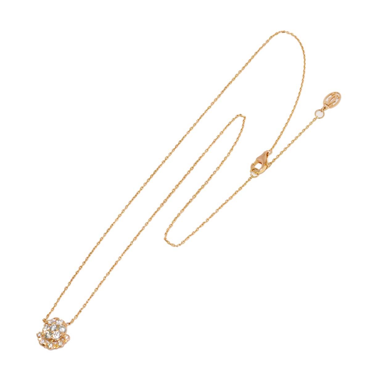 Etincelle de Diamond Necklace 18K Pink Gold 750