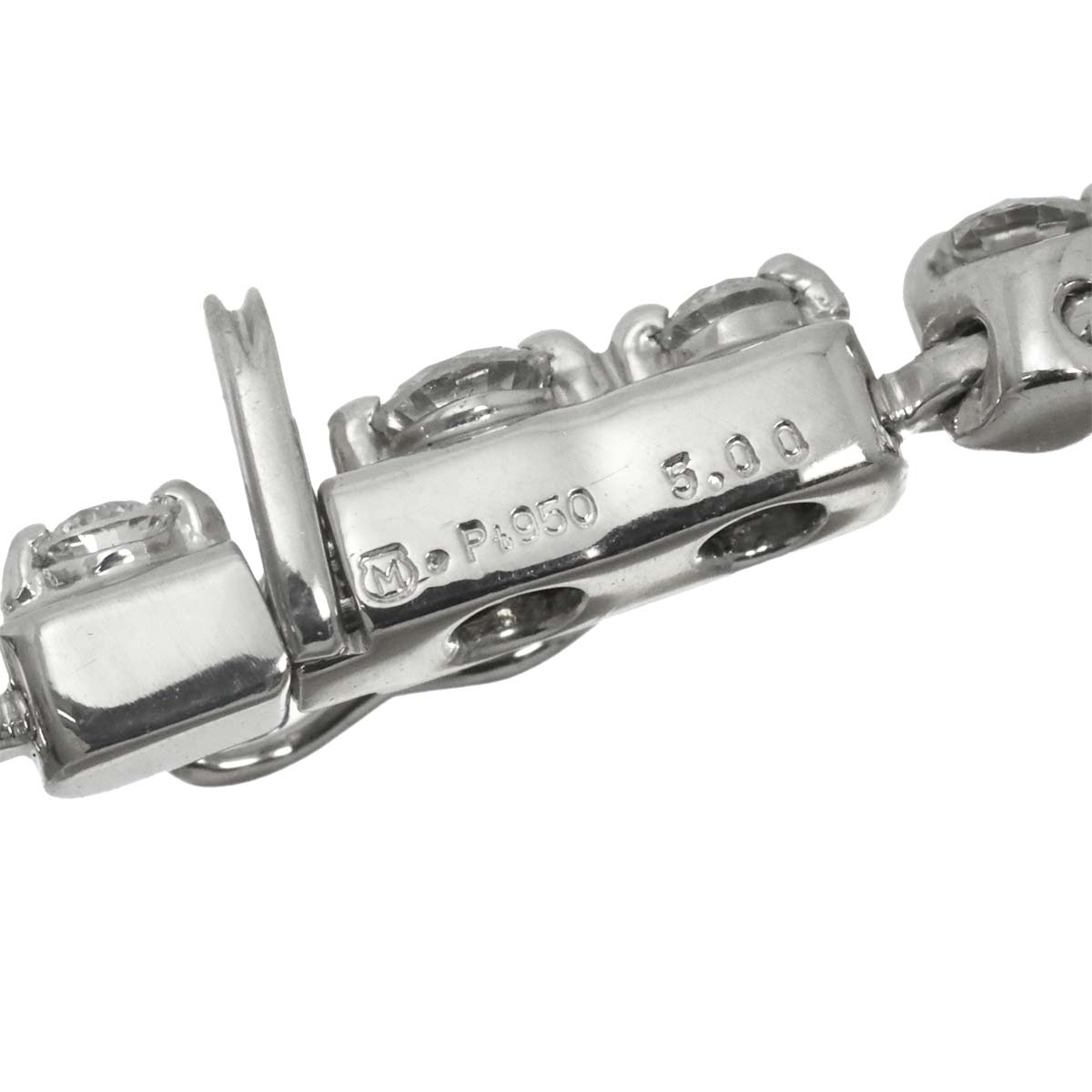 Diamond 5.00ct Necklace Pt