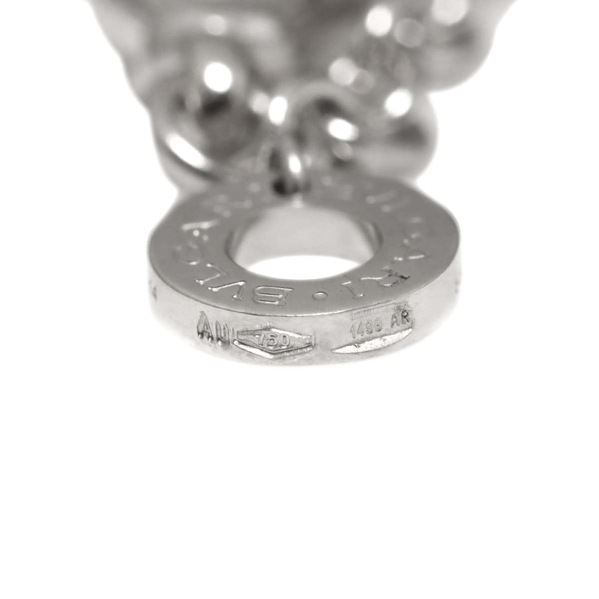 Chain Necklace 18K White Gold 750